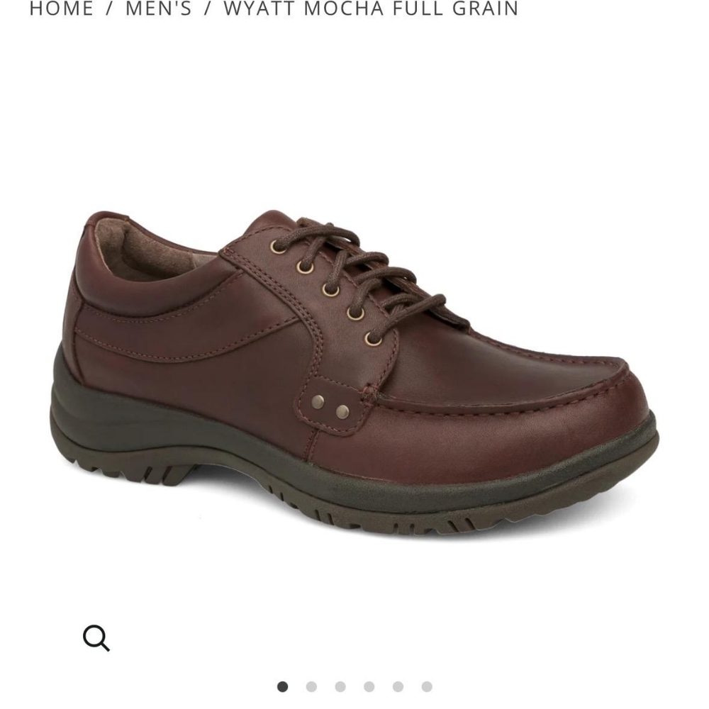 Men's Dansko Wyatt leather Oxford. Size 48